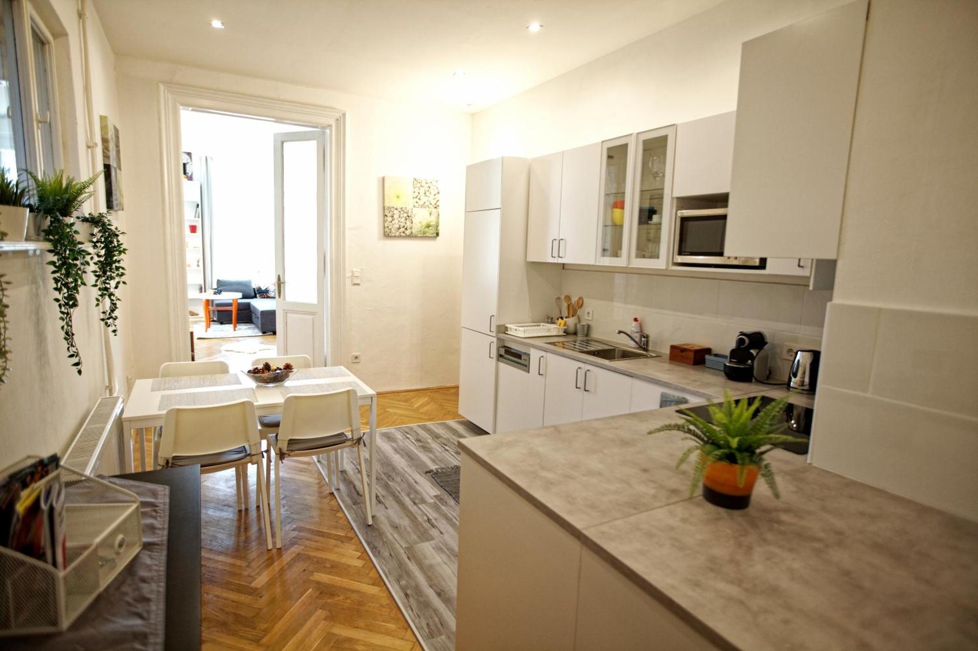 Sunny & Elegant Large Flat Next To Parliament Apartment *